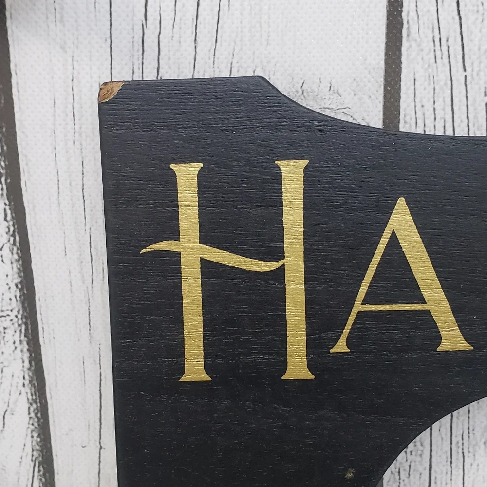 Happiness Is Homemade Wood Wall Decor With Hooks